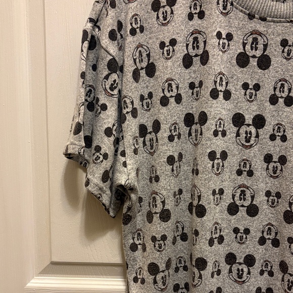 Disney Gray Knit Mickey Mouse Top - Picture 8 of 9